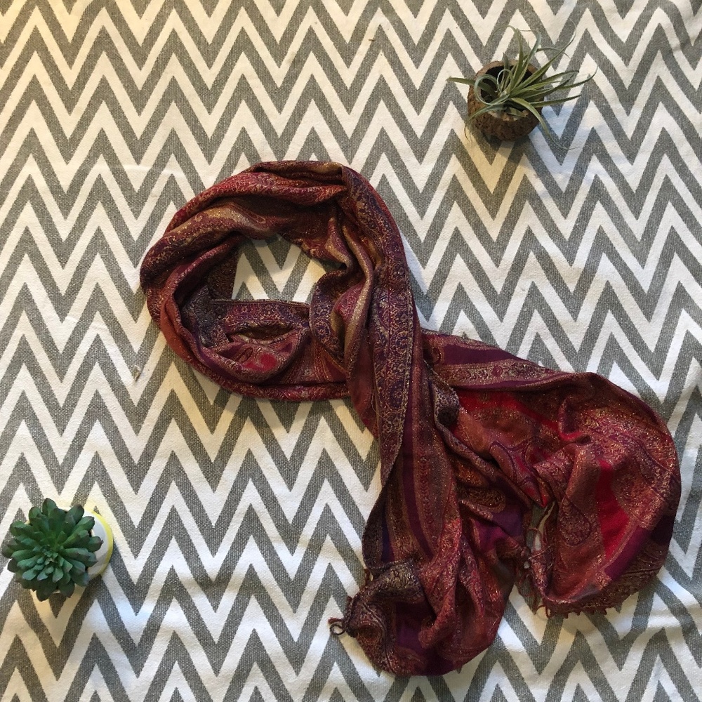 Red scarf